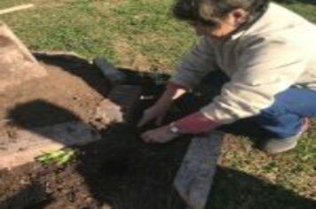 Foto - CURSO DE JARDINAGEM FOI CONCLUÍDO