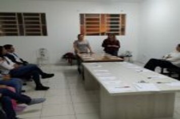 Foto - REUNIÃO COM CANDIDATOS AO CONSELHO TUTELAR OCORREU NESTA SEMANA