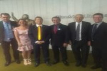 Foto - PREFEITO ACOMPANHADO DOS VEREADORES DA BANCA DO PDT ESTIVERAM EM BRASÍLIA