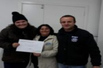 Foto - Curso de Cuidador de Idoso é concluído