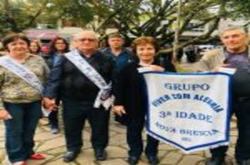 Foto - ENCONTRO DA MELHOR IDADE DO GRUPO ALEGRIA DE VIVER REÚNE IDOSOS DE DIFERENTES CIDADES DA REGIÃO