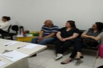 Foto - REUNIÃO COM CANDIDATOS AO CONSELHO TUTELAR OCORREU NESTA SEMANA