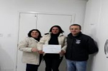 Foto - Curso de Cuidador de Idoso é concluído