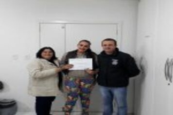 Foto - Curso de Cuidador de Idoso é concluído