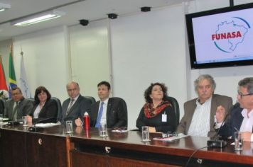 Foto - FUNASA ENTREGA AO MUNICÍPIO PROJETO BÁSICO DE SISTEMA DE ESGOTAMENTO DE SANITÁRIO