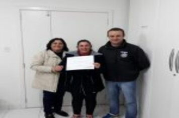 Foto - Curso de Cuidador de Idoso é concluído