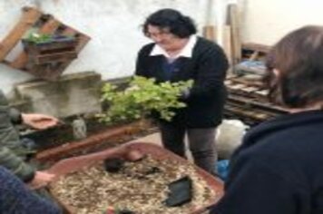 Foto - Curso de Produção de Plantas Ornamentais e em Vasos é concluído