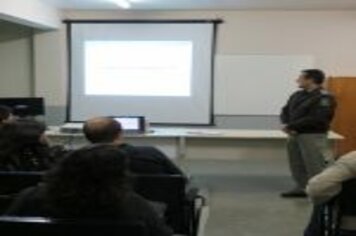 Foto - PALESTRA INICIA A SEMANA DA PREVENÇÃO, CONSCIENTIZAÇÃO E COMBATE A DEPENDENCIA QUÍMICA.