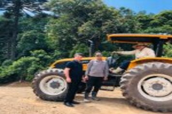 Foto - SECRETARIO DE AGRICULTURA SEGUE ACOMPANHANDO OS TRABALHOS NO INTERIOR