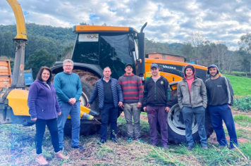 Avançando na agricultura de Arvorezinha. 