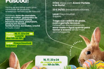 Feira Artesanal de Páscoa de Arvorezinha - Edição 2024.