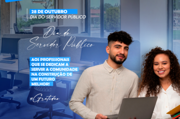 Dia do Servidor Público.