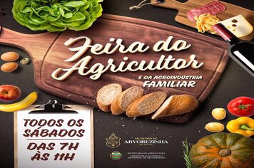 FEIRA DO AGRICULTOR SEGUE ACONTECENDO TODOS OS SÁBADOS