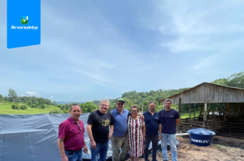 Avançando na agricultura de Arvorezinha. 