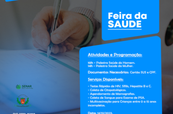 FEIRA DA SAÚDE