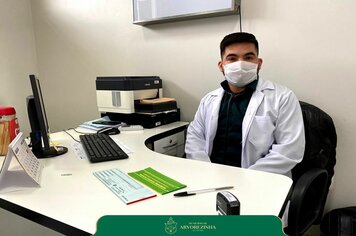 SECRETARIA DE SAÚDE CONTA COM MAIS UM MÉDICO