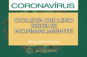COLETA DE LIXO SEGUE NORMALMENTE