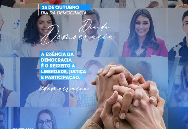 Dia da Democracia.