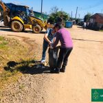 VICE-PREFEITA E SECRETÁRIOS MUNICIPAIS PARTICIPARAM DE DIA DA LIMPEZA