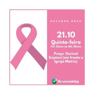 ADMINISTRAÇÃO MUNICIPAL REALIZARÁ ATIVIDADES EM ALUSÃO AO OUTUBRO ROSA 