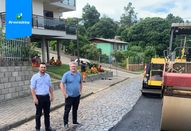  Prefeitos de Arvorezinha Vistoriam Obras em Demonstração de Compromisso com o Progresso.