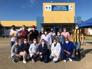 DRIVE-THRU PARA VACINAR IDOSOS CONTRA A COVID-19 FOI REALIZADO NO SÁBADO 13 DE MARÇO