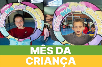 Mês da Criança foi comemorado na Escola Orestes de Britto Scheffer