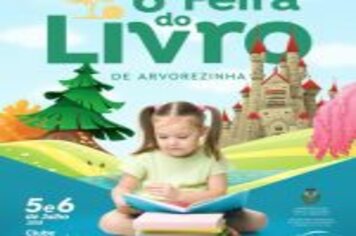 6ª FEIRA DO LIVRO DO MUNICÍPIO É INAUGURADA NESTA MANHÃ