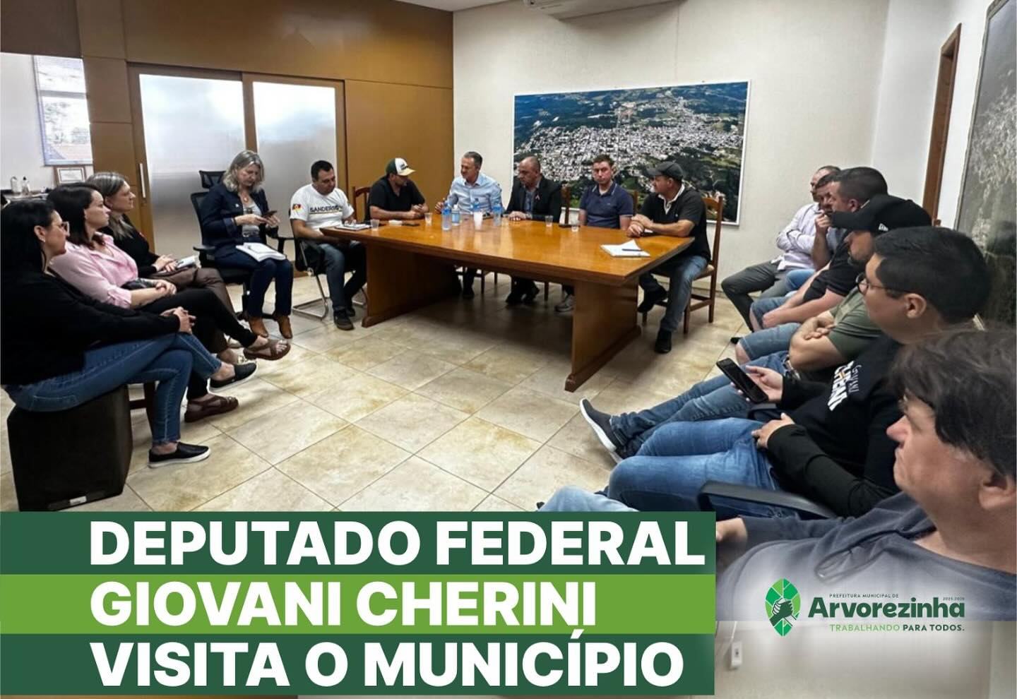 Uma visita que fortalece Arvorezinha e toda a região