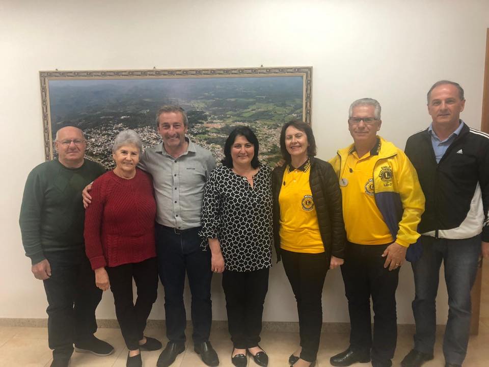 GOVERNADOR DO LD 7 DO LIONS VISITA GABINETE